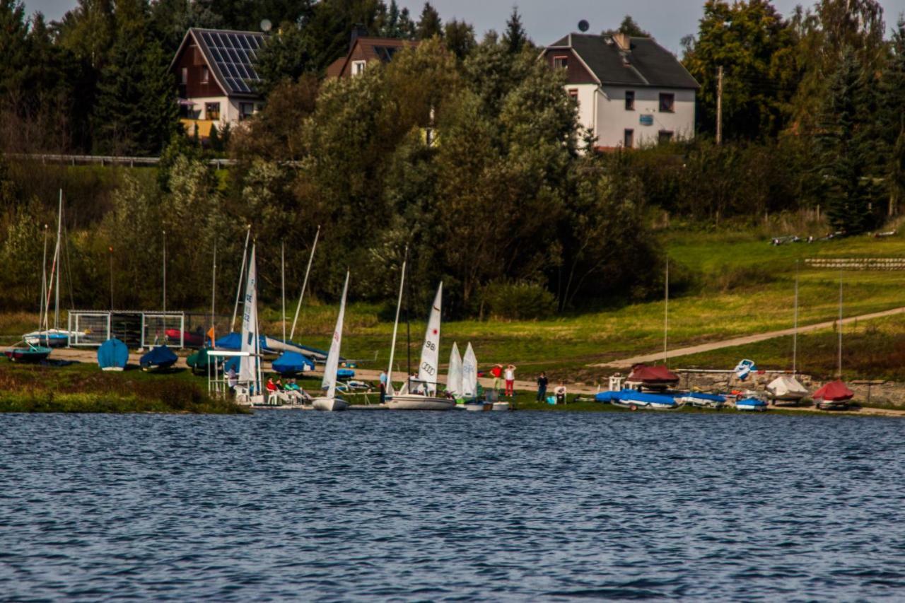 Pension Seeblick Quingenberg Esterno foto
