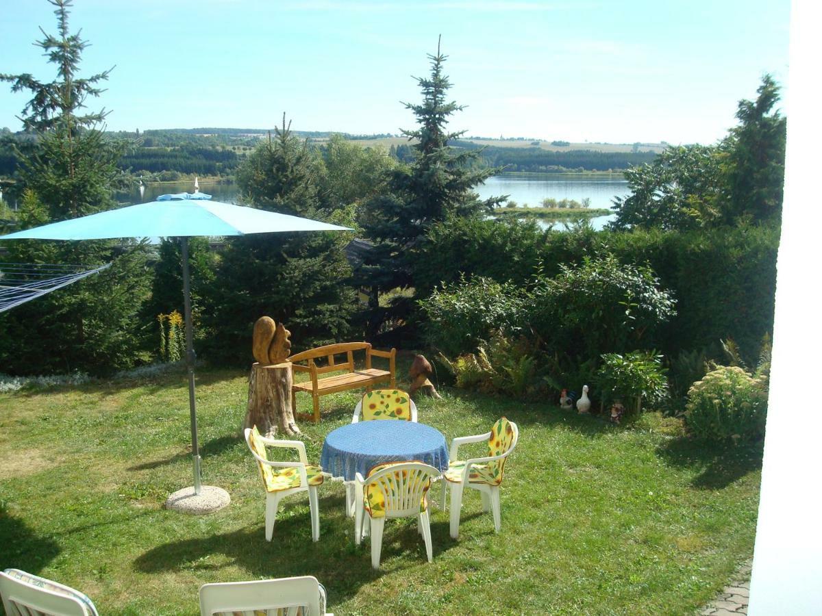 Pension Seeblick Quingenberg Esterno foto